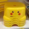 ピカチュウフェイスのおふろグッズ 湯おけ・手おけ・風呂イス