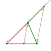 三角形の辺の内分と対角の二等分