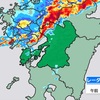 福岡県・大分県で線状降水帯が発生