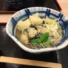 牡蠣もち蕎麦