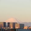 今朝の富士山