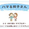ママがハマらないようにしていたことに、ハマる双子さん