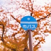 京都・洛北 - 出雲路橋の紅葉とバスの車窓から見える大比叡