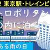 メトロポリタン丸の内に泊まろう！（雨の日の眺望は？）