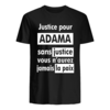 T Shirt Justice Pour Adama