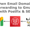 Postfix on EC2で独自ドメイン宛メールをAmazon SESでGmailに転送・統合する