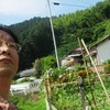 土佐山の親戚へ訪問。土佐山のてっぺんは、うだるほど暑かった