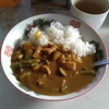 晩御飯カレーライス