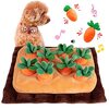 【犬用知育玩具】にんじん畑ノーズワークマットで愛犬の探求心を刺激！留守番も安心