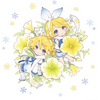 雪ミクの花鉢コラボ第二弾で、「鏡音ペチュ」「雪ミクペチュ」が北海道内の花屋で販売予定