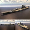 「脇道探索」:脇道彷徨のアップデート、と、ちょっと面白いもの（A-140計画艦）作ってみた 