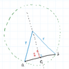 2点を通る円の中心を(2つ)求める AOJ 1132 Circle and Points 円で囲める点の最大値