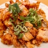 JAIST図書館帰りの夜ご飯。 久々に能美市倉重にある台湾料理小雪で、回鍋飯と油淋鶏。デフォルトで大盛。