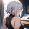sleeveless (袖なし) by Animagine XL V3.1