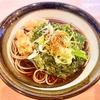 鈴しげ（亀有）春菊天そば＋ゲソ天＋ミニカレー