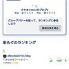 グループランキング結果発表。