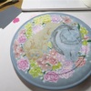 猫ちゃんプレートを描く3