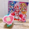 アイロンビーズでデリシャスパーティプリキュアのハートキュアウォッチ作りました。