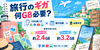 旅行のギガは何GB必要？2泊3日・3泊4日の通信量目安