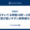 平日すいてる時間10時～15時！指定席が狙いやすい新幹線ガイド