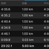 月初めは5kmTT