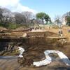 小田原城址公園　御用米曲輪発掘調査現地説明会