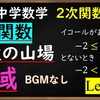 中学数学　2次関数「変域Level2　不等号のイコール問題を攻略する方法」