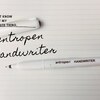 centropenのHANDWRITER（いくつかのペンのなかから、その日、そのときに使うペンを選ぶということ。）