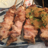 やきとり 文楽でみそにんにく焼鳥（上野）