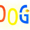 Googleのロゴ．．よいお年を！
