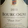 Bourgogne Pinot Noir Robert Groffier 2010