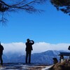 4人登山。