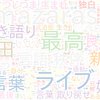 　Twitterキーワード[#amazarashi]　06/09_23:16から60分のつぶやき雲