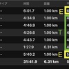 Ｔペース20分間走　その6