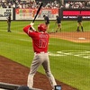 ヤンキースタジアムに大谷翔平選手の応援にやってきた。