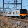 鉄道３８０　【東武東上線】の電車を撮影　電車ちょっとだけ遅延していた。