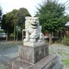 沖新町綿津見神社の狛犬