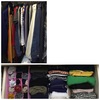 クローゼット公開。服の数カウント。は〜疲れた。