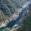 鉄道撮影　小歩危峡　土讃線　阿波川口ー小歩危　南風