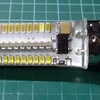 E17 5W 104x3014smd 600 lm 2800-3200k 温白色光LED電球（ac110-130v） 装着