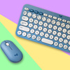 【仕事のストレス発散】可愛いキーボードとマウスを購入【ロジクール PEBBLE KEYS 2 K380s＆MOUSE 2 M350s】