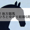 2023/4/2 地方競馬 金沢競馬 5R ひろとゆかり結婚5周年杯(3歳)
