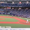 Professional baseball game in Osaka 7/10