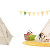 LOGOSから新発売！「SNOOPY KIDS テント」登場｜とんがり屋根＆スヌーピーデザインでおうちキャンプをもっと楽しく
