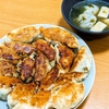 今日のお昼ご飯：手作りの皮で作った 餃子と水餃子