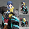 『ゆるキャン△』より“志摩リン”が三輪バイクとセットで登場！