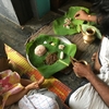 インドのお食い初め〜Baby's first rice eating ceremony~