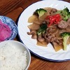 真似っこ料理で豚こま切れ肉と大根の甘辛炒めを作って本日の夕食なり。