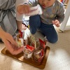 2歳　5月28日　お菓子ありがとう。