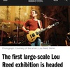Lou Reed - Exhibition : Caught Between the Twisted Stars